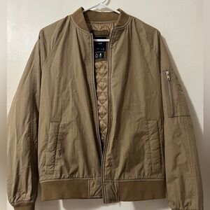 Abercrombie quilted bomber jacket